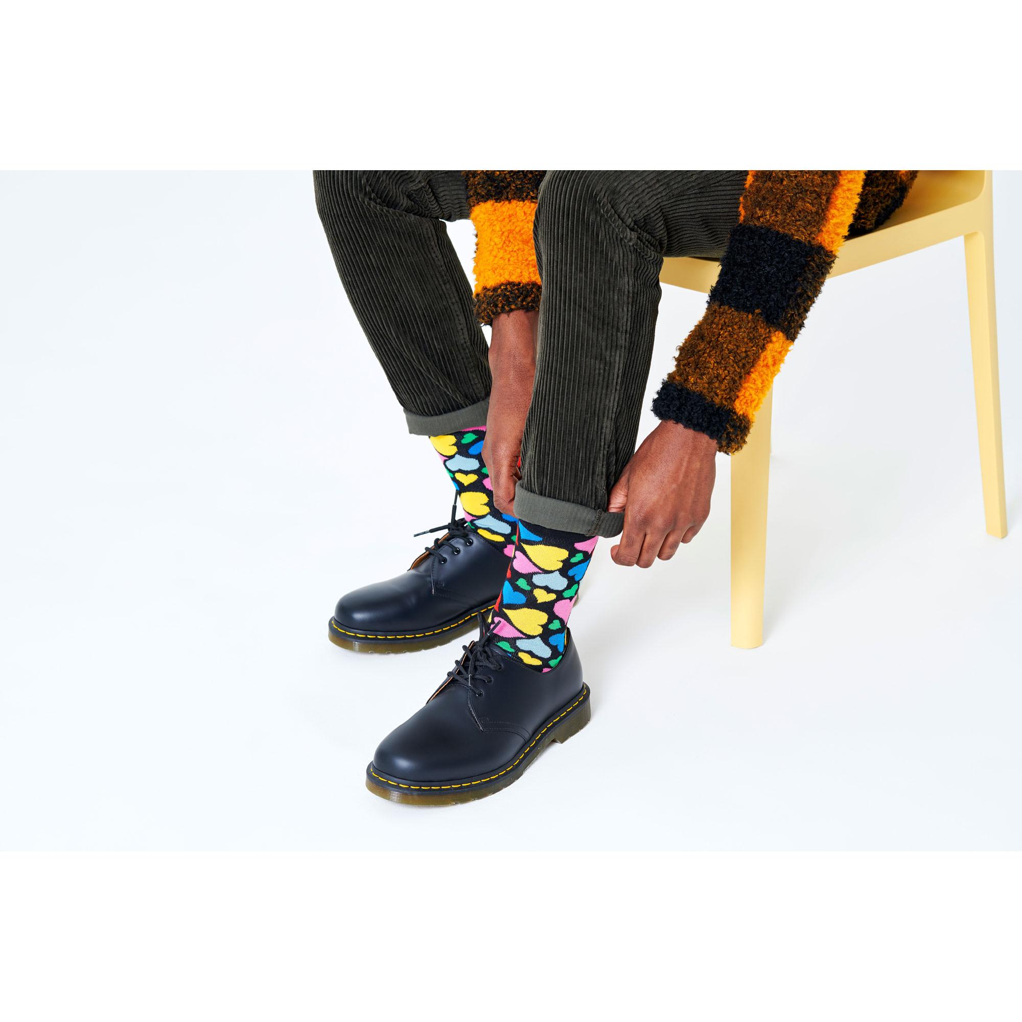 Multicolour Heart Socks